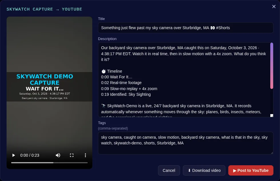 Capture Video Studio preview window